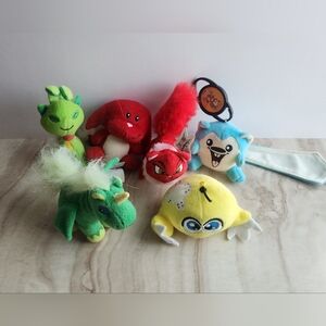 Lot Of 6 McDonalds Neopet Plushies